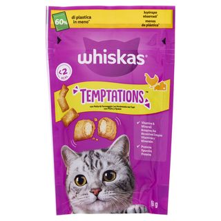 Whiskas Snack Gatto Temptations Pollo 60 G