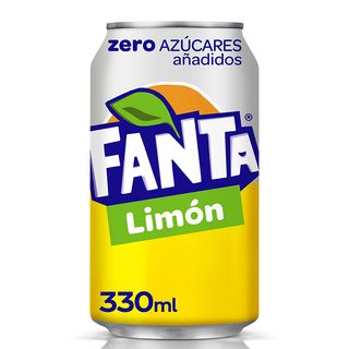 Fanta Limón Zero Lata 33 Cl.