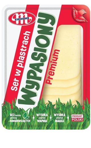 Mlekovita Ser Wypasiony premium plastry 300 g