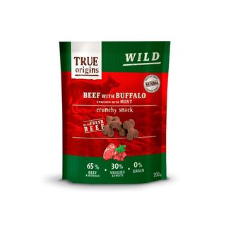 True Origins Wild Galletas Ternera Con Bufalo Y Menta Para Perros 0.2Kg