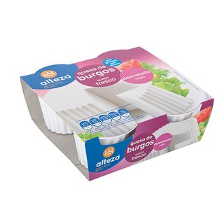 Queso Burgos 0% Alteza 4X62,5G