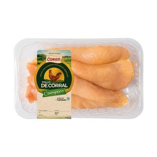 Pechuga De Pollo Corral Fileteada Bandeja Peso Aproximado 400 G