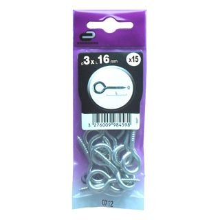 15 Pitao Fechado Aco Zinc 3X16 (15691732)