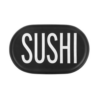 Piatto portata Sushi ceramica nero - Big is more