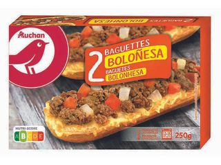 BAGUETE BOLONHESA AUCHAN 250G (2X125G)