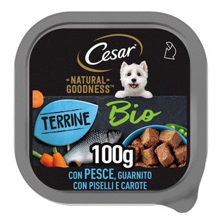 Cesar ng dog vasch gr.100 pesce piselli carote