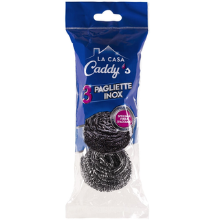 Caddy's Pagliette Inox 3 Pezzi