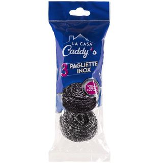 Caddy's Pagliette Inox 3 Pezzi