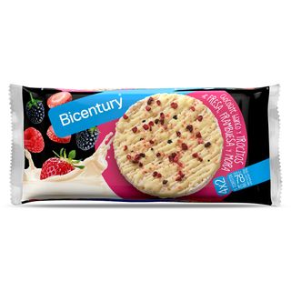 Tortitas De Arroz Con Chocolate Blanco Y Frutos Rojos Bicentury Bolsa 132 G