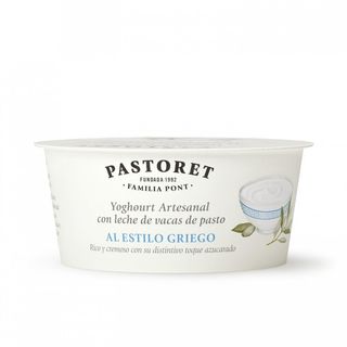 Crema De Yogur Griego Pastoret 125 Gr.