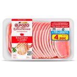 Escalopín De Lomo De Cerdo Marinado Elpozo Extratiernos Bandeja 600 G Aprox.