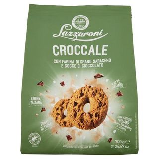 Lazzaroni Croccale con Farina di Grano Saraceno e Gocce di Cioccolato 700 g