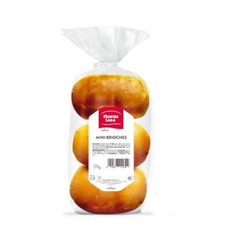 Mini Brioches Montes Lara 6 Uds. 270 G