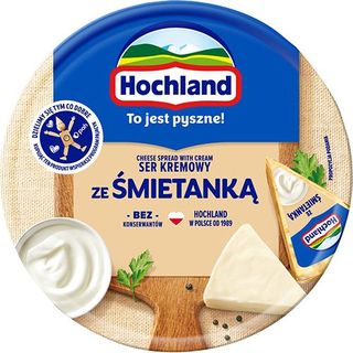 Hochland Ser topiony krążek śmietankowy 180 g