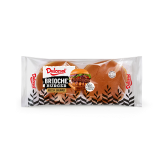 DULCESOL Burger Brioche 4 Unidades 220 Gr.