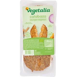 VEGETALIA Vegeburger De Saitán Y Calabaza 4 Unidades 160 G