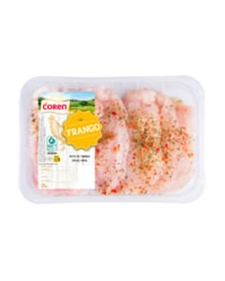 Peito de Frango com ervas finas cuvete peso aproximado 460 g