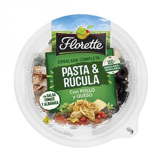 Bowl Ensalada Rucula-Pasta 320 Gr.