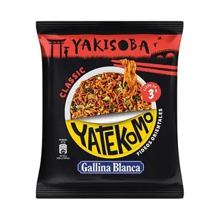 Yatekomo Yakisoba Gallina Blanca Classic Sobre 1 Unidad
