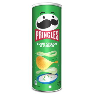 Snack De Patata Sabor Sour Cream & Onion Pringles Bote 165 G