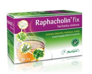 Raphacholin Fix Herbatka ziołowa 20 saszetek