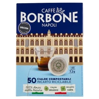 Caffè Borbone Miscela Decisa Cialde Compostabili 50 X 7,2 G
