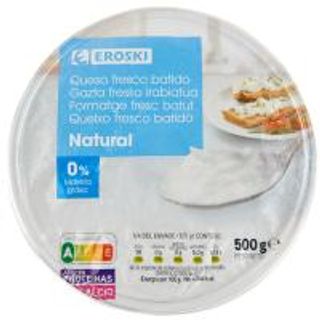 Queso Batido 0% Eroski Tarrina 500 Gr. (23154651)