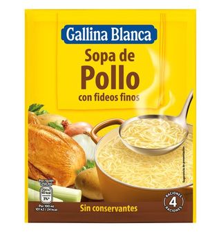 Sopa Gallina Blanca Pollo Con Fideos 1 Ud.