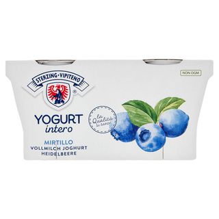 Sterzing Vipiteno Yogurt intero Mirtillo 2 x 125 g - 8007735002301