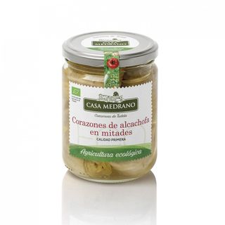 Alcachofas Mitades Bio Casa Medrano R16 P.E. 250 Gr. P.N. 410 Gr.