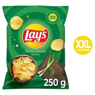 Lay's Zielona Cebulka chipsy ziemniaczane 250g