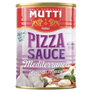 Mutti Sos pomidorowy z czosnkiem i bazylią 400 g