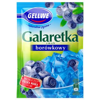 Gellwe Galaretka borówkowa, 72 g
