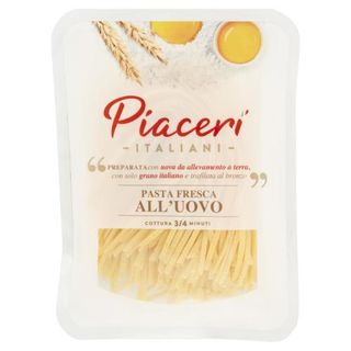 Piaceri Italiani Pasta Fresca All'Uovo Spaghetti Alla Chitarra 250 g