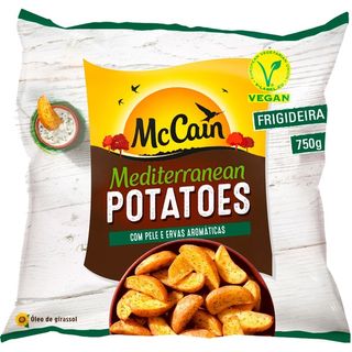 McCain Batatas Mediterrânias com Pele e Ervas Aromáticas para Frigideira Vegan embalagem 750 g - 18944500109