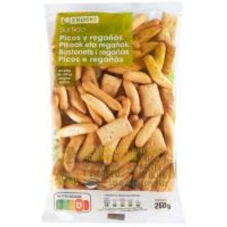 Surtido picos y regañas EROSKI, 250 g (26700666)
