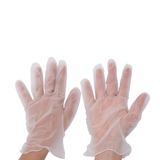 100 Luvas Descart Vinil Transp 10Xl (88035306)