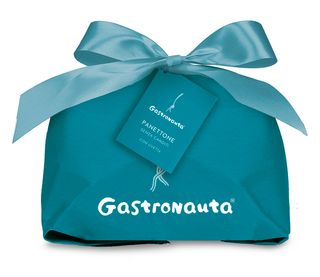 Panettone Basso Senza Canditi Con Uvetta Incartato A Mano Kg 1