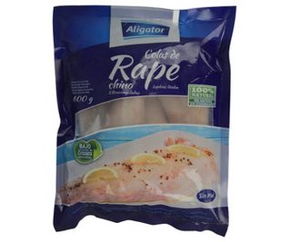 Colas de Rape Chino Ultracongeladas y sin Piel Aligator (P.N.E.) 600 G