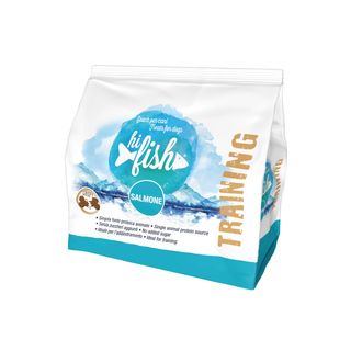 Hi fish snack dog training 120g salmone