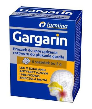 Gargarin 6 saszetek x 5 g