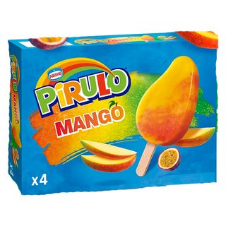 Nestlé Pirulo Helado De Mango 4 X 70 Ml