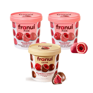 Pack 2 Franuí Pink + Franuí Chocolate Con Leche 150g