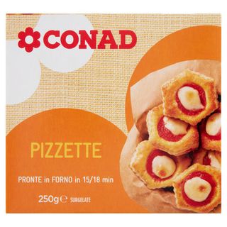 CONAD Pizzette Surgelate 250 g - 8003170084131