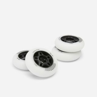 4 Ruedas Patines Oxelo Fit Blanco 80 Mm 80 A Talla Única Blanco