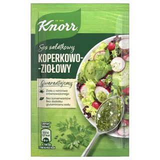 Knorr Sos sałatkowy koperkowo-ziołowy, 8 g