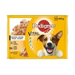 Comida Perro Gelatina Pollo-Cordero Pedigree P-4X100G (217952)