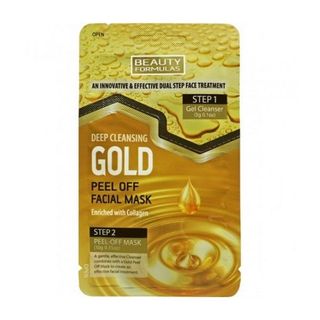 Gold Mascarilla Peel Off Limpieza Profunda - Beauty Formulas - 13 gr 5012251012713