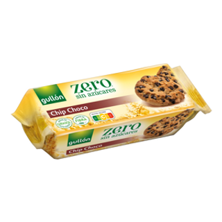 Galletas Zero Sin Azúcar Chip Chocolate Gullon 125Gr.