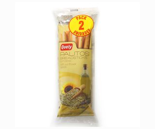 Palitos Pan Pipas Quely 2 Uds100 G